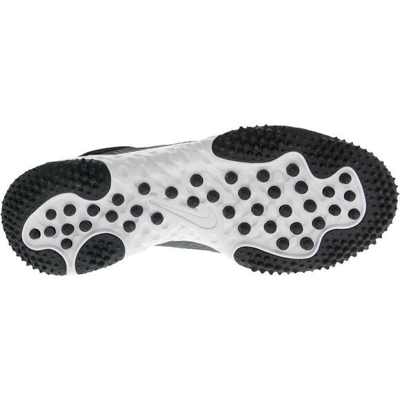 NEW-Nike-Alpha Huarache Elite 4 FastpitchTurf Shoes Black & White-womens Size 11 - Picture 5 of 16